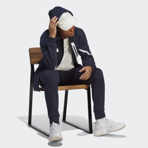 Encre Conçue Pour Gameday Sweat à Capuche Entièrement Zippé Adidas