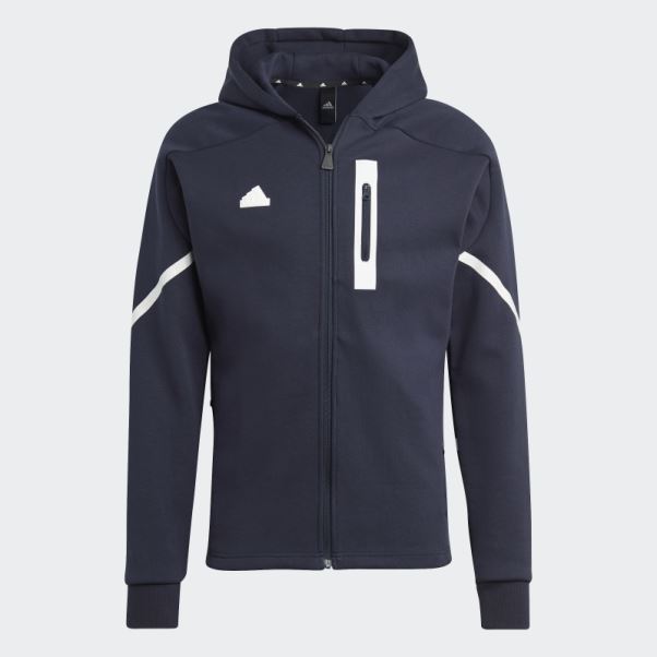 Encre Conçue Pour Gameday Sweat à Capuche Entièrement Zippé Adidas