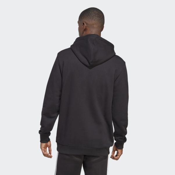 Adidas Sweat à Capuche Adicolor Classics Trèfle Noir