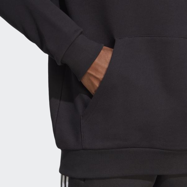 Adidas Sweat à Capuche Adicolor Classics Trèfle Noir