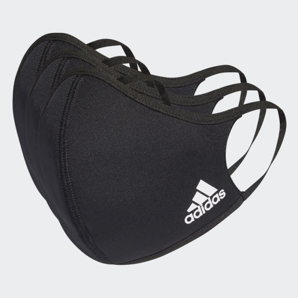 Couvre-visage Pack De 3 M/l Adidas Noir