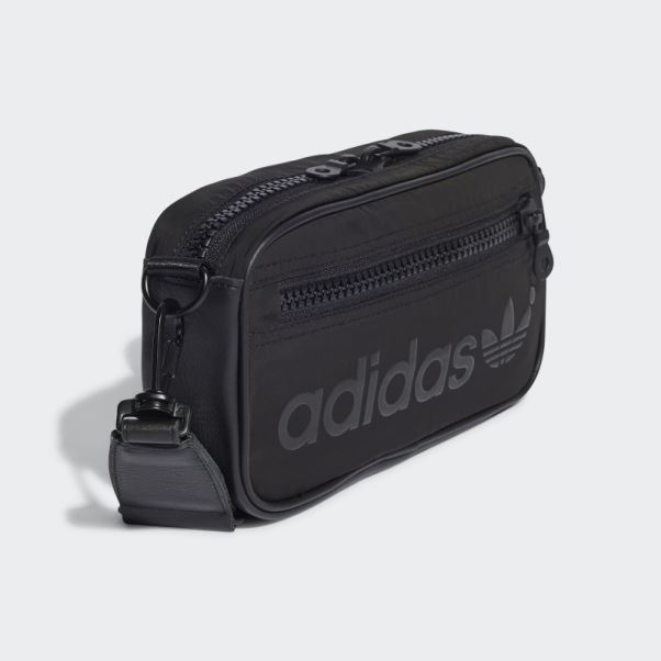 Pochette Adidas Bleu Version Mini Airliner Noir