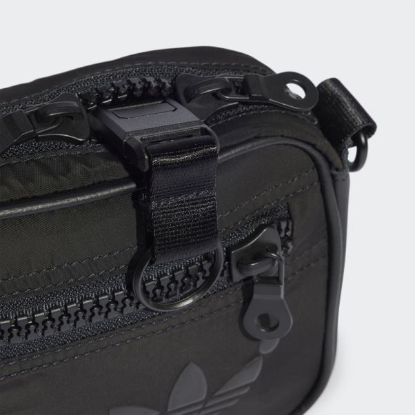 Pochette Adidas Bleu Version Mini Airliner Noir