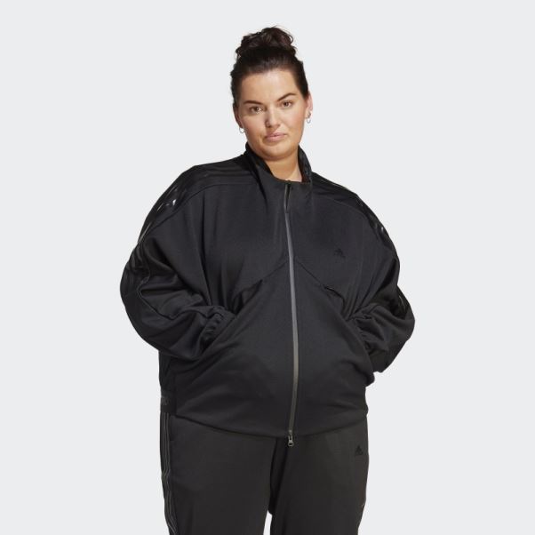 Noir Adidas Tiro Suit-up Track Top Advanced (taille Plus)