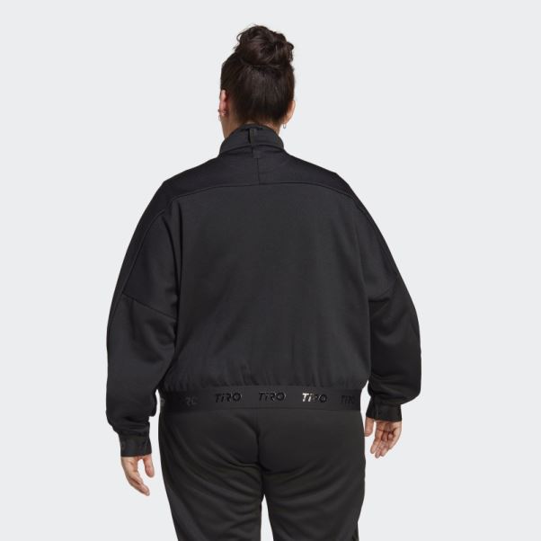 Noir Adidas Tiro Suit-up Track Top Advanced (taille Plus)
