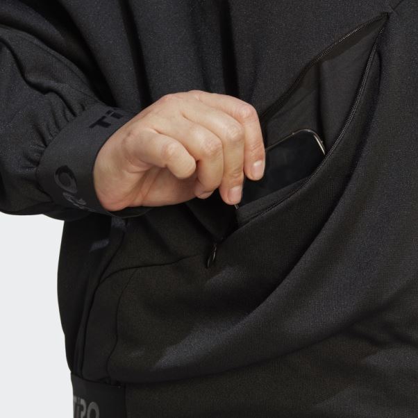 Noir Adidas Tiro Suit-up Track Top Advanced (taille Plus)