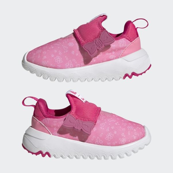 Adidas X Disney Suru365 Miss Piggy Muppets Slip-on Chaussures Rose Chaud