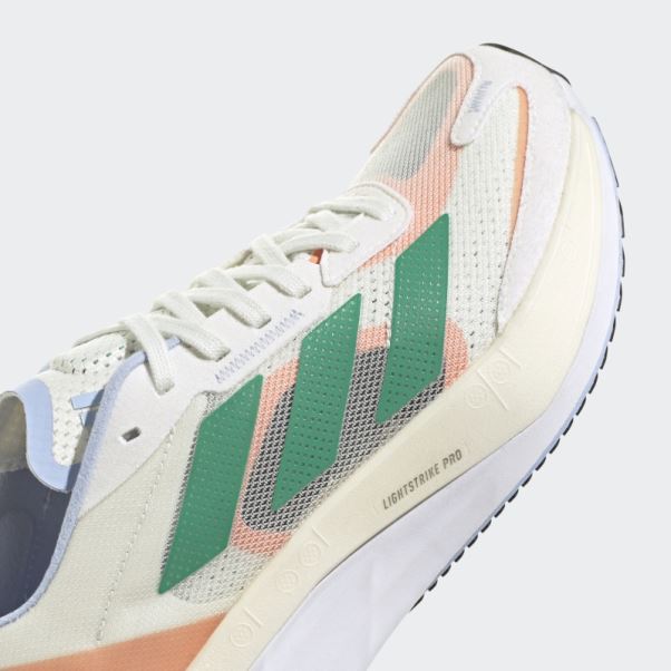 Adidas Adizero Boston 11 Chaussures Blanc Teinte