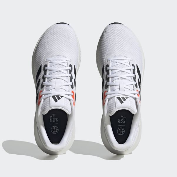 Runfalcon 3 Cloudfoam Chaussures De Course Basses Adidas Blanc