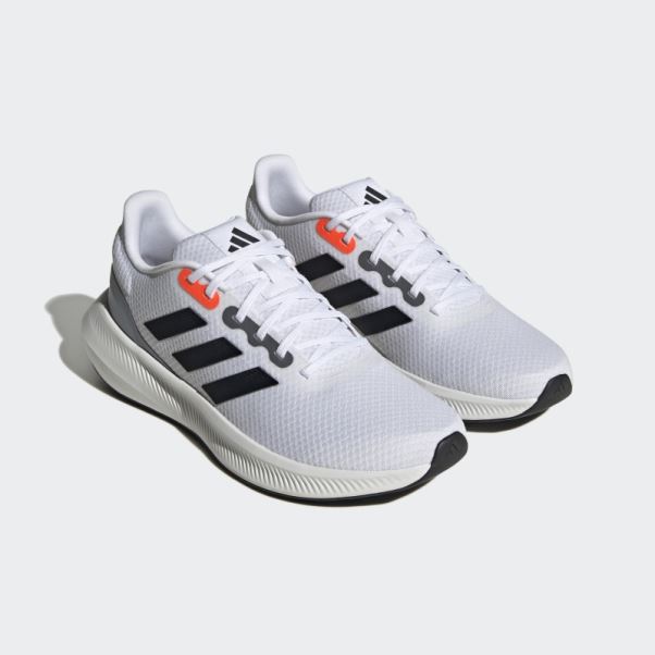 Runfalcon 3 Cloudfoam Chaussures De Course Basses Adidas Blanc
