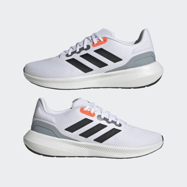 Runfalcon 3 Cloudfoam Chaussures De Course Basses Adidas Blanc