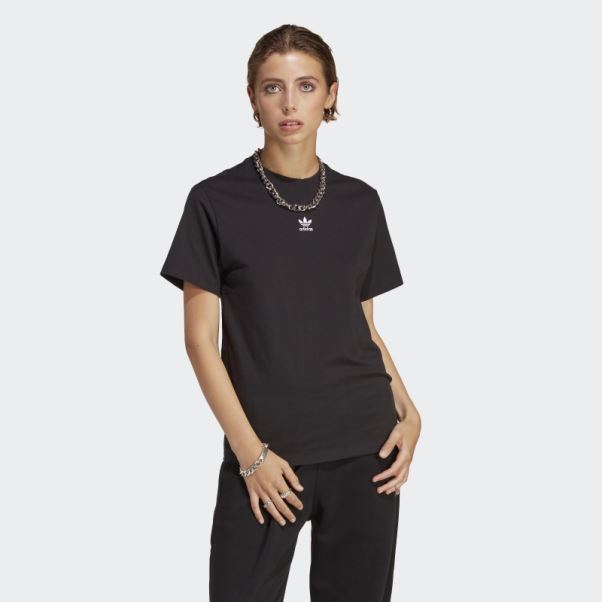 T-shirt Adicolor Essentials Regular Noir Adidas