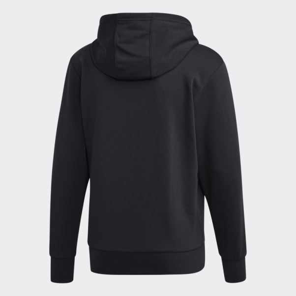 Adidas Sénateurs Polaire Sweat à Capuche Noir