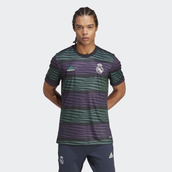 Maillot Pré-match Adidas Real Madrid Noir