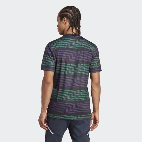 Maillot Pré-match Adidas Real Madrid Noir