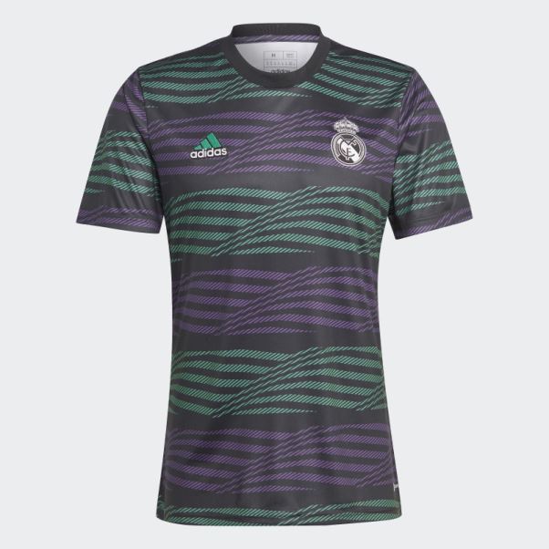 Maillot Pré-match Adidas Real Madrid Noir