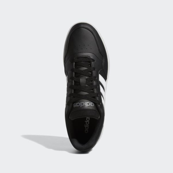 Adidas Hoops 3.0 Low Classic Vintage Chaussures Noir