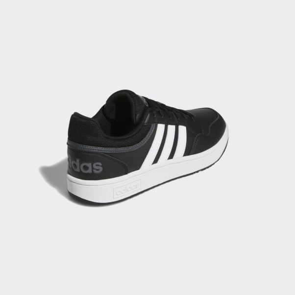 Adidas Hoops 3.0 Low Classic Vintage Chaussures Noir