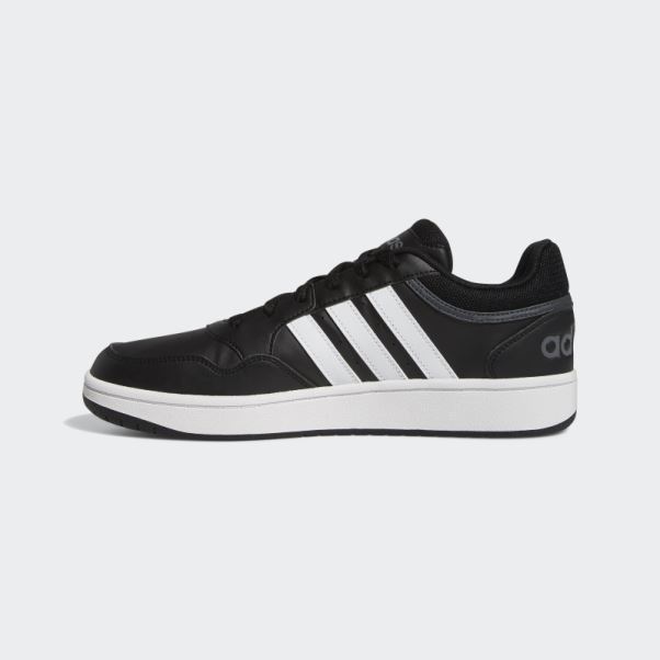 Adidas Hoops 3.0 Low Classic Vintage Chaussures Noir