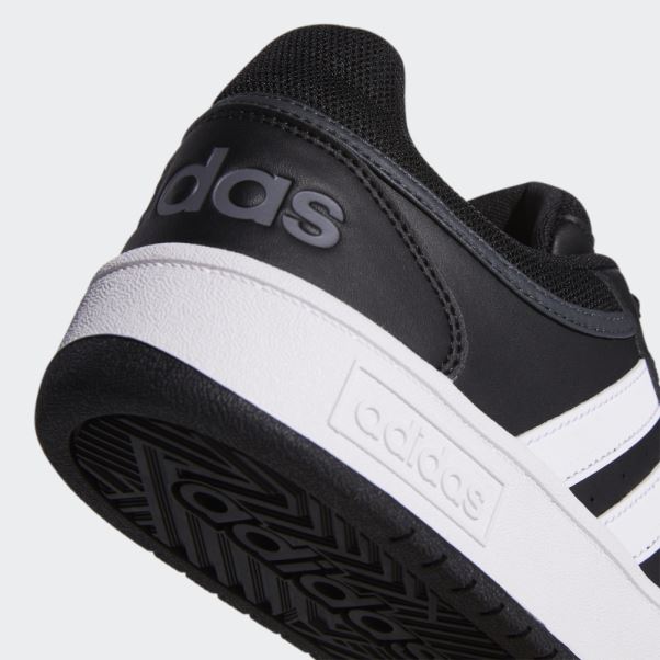 Adidas Hoops 3.0 Low Classic Vintage Chaussures Noir