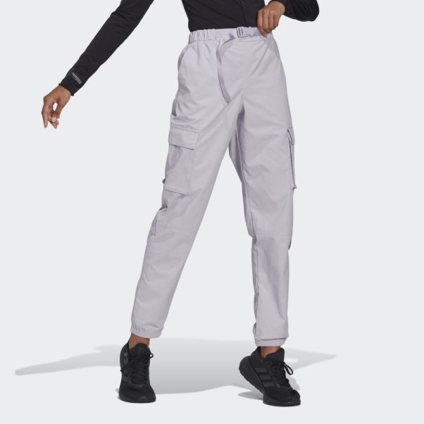 Pantalon Cargo Adidas Aube Argentée