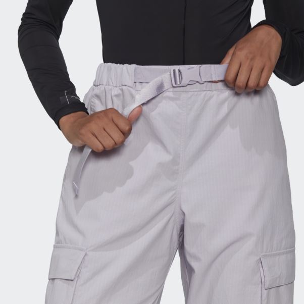 Pantalon Cargo Adidas Aube Argentée