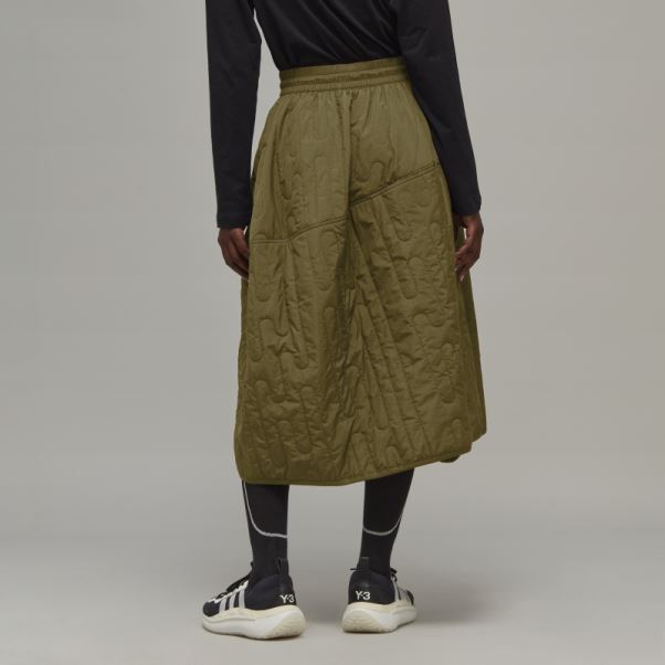 Adidas Y-3 Classique Jupe Matelassée En Duvet Léger
