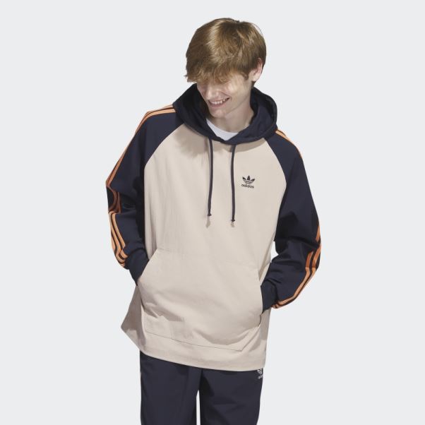 Coupe-vent à Capuche Sst Taupe Adidas