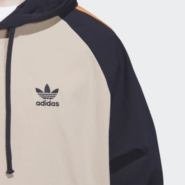 Coupe-vent à Capuche Sst Taupe Adidas