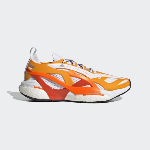 Adidas By Stella Mccartney Solarglide Chaussures De Course Mode Orange