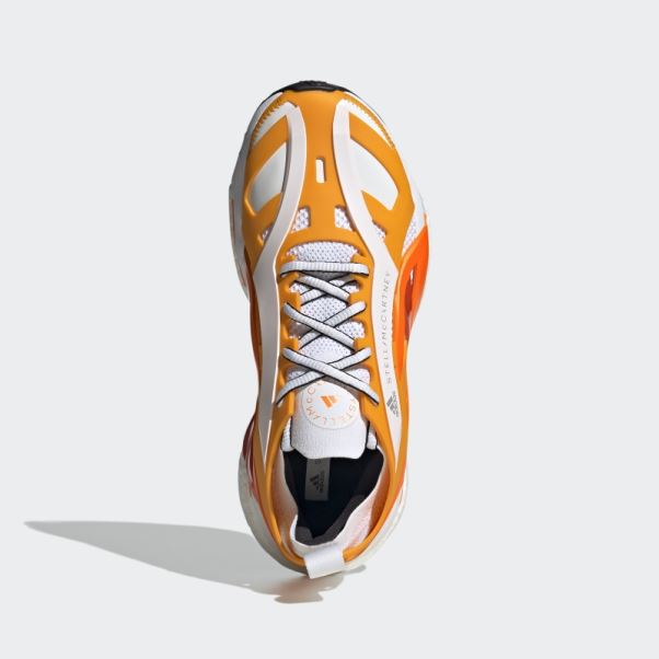 Adidas By Stella Mccartney Solarglide Chaussures De Course Mode Orange