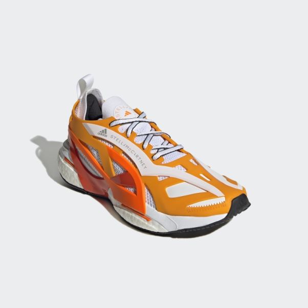 Adidas By Stella Mccartney Solarglide Chaussures De Course Mode Orange