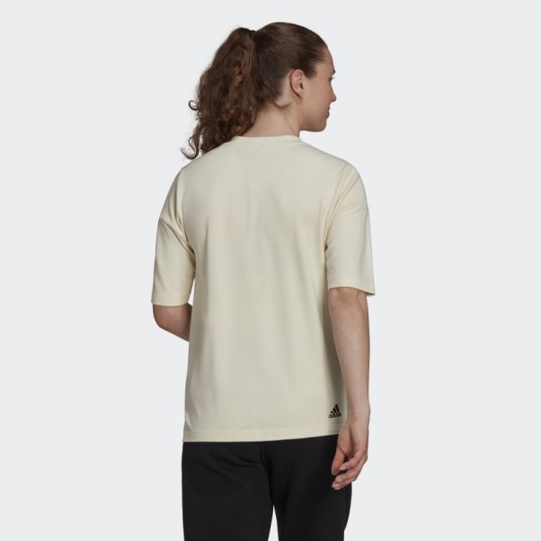 Adidas Z.n.e. T-shirt Sportswear Blanc Chaud