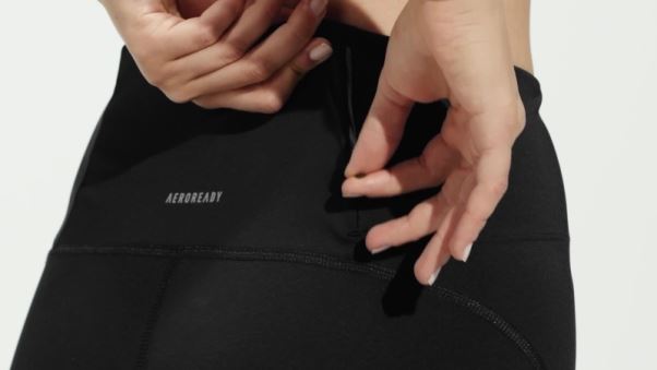 Adidas Leggings De Course à Pied 7/8 Noirs