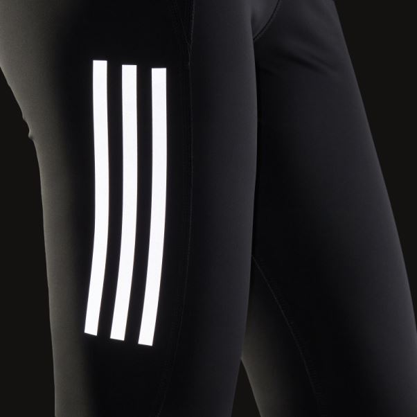 Adidas Leggings De Course à Pied 7/8 Noirs