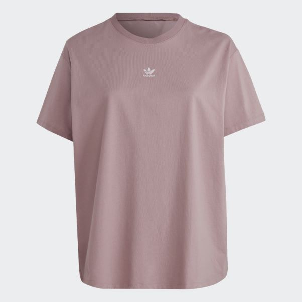 T-shirt (taille Plus) Adidas Violet