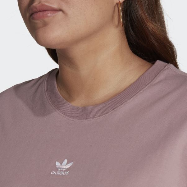 T-shirt (taille Plus) Adidas Violet