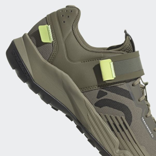 Chaussures De Vélo De Montagne à Clipser Trailcross Five Ten Adidas Orbit Vert