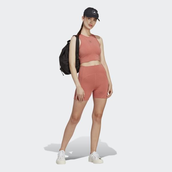 Adidas By Stella Mccartney Truestrength Yoga Crop Top Terre