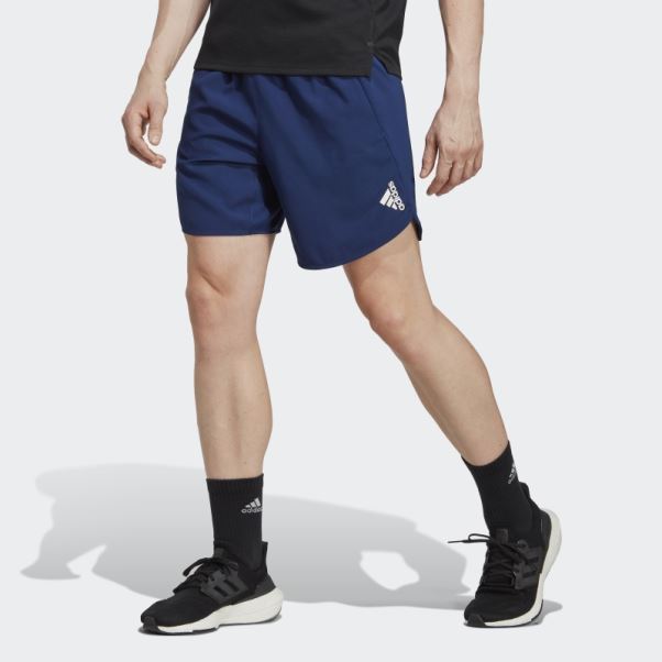 Short Adidas Conçu Pour L'entraînement Bleu Foncé