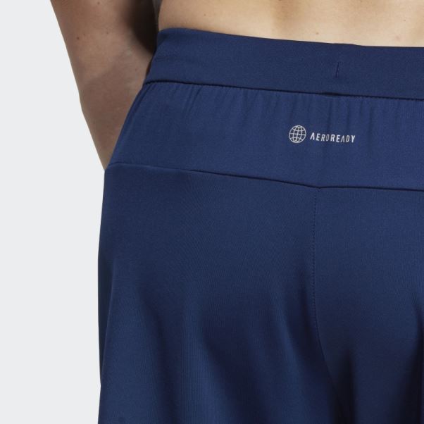 Short Adidas Conçu Pour L'entraînement Bleu Foncé