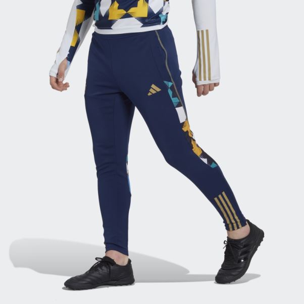 Pantalon D'entraînement Algeria Adidas Bleu Marine