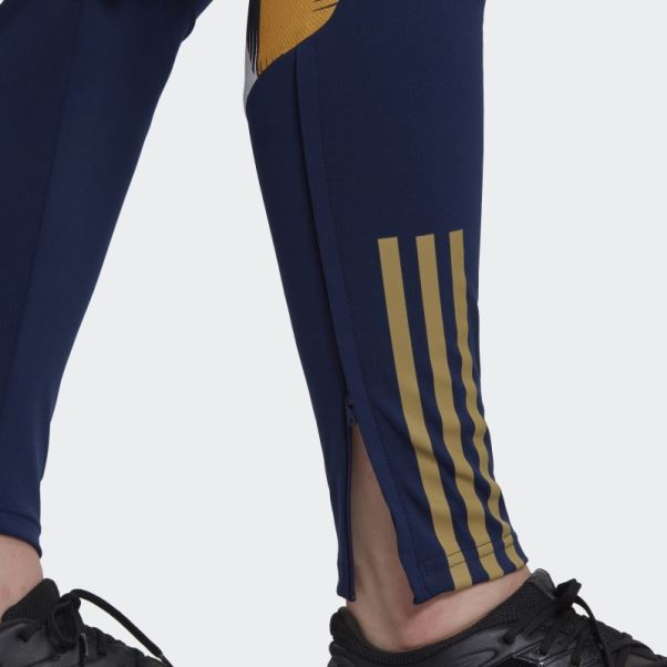 Pantalon D'entraînement Algeria Adidas Bleu Marine