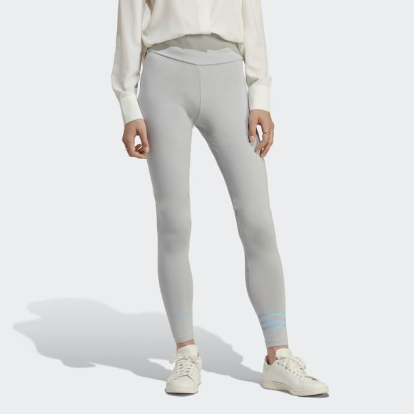 Legging Adicolor Neuclassics Pleine Longueur (taille Plus) Adidas Onix