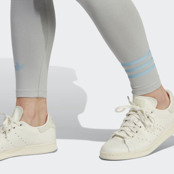 Legging Adicolor Neuclassics Pleine Longueur (taille Plus) Adidas Onix