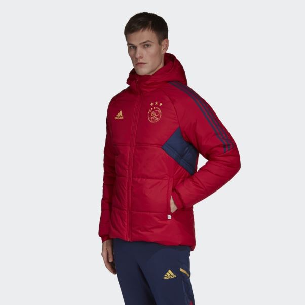 Ajax Amsterdam Condivo 22 Veste D'hiver Adidas Victoire Rouge