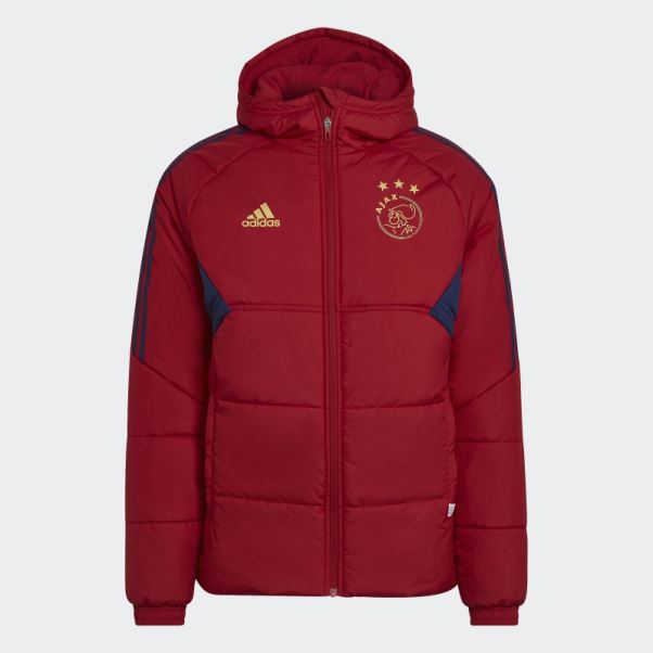 Ajax Amsterdam Condivo 22 Veste D'hiver Adidas Victoire Rouge