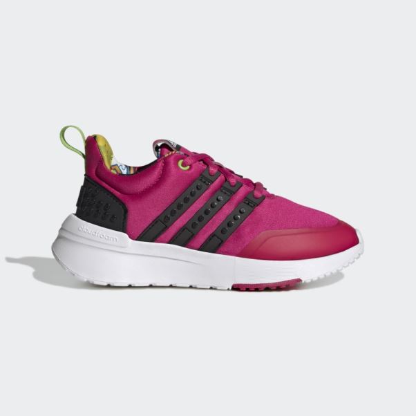 Réel Magenta Adidas Racer Tr X Lego Chaussures Mode