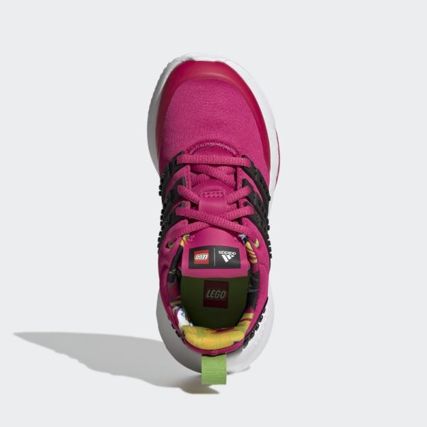 Réel Magenta Adidas Racer Tr X Lego Chaussures Mode
