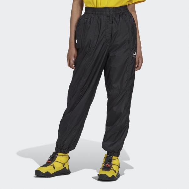 Pantalon D'hiver Tissé Doublé Adidas By Stella Mccartney Noir Mode